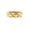 Bague 50 Bague Chanel, "Matelassé", or jaune. 58 Facettes 35557