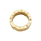 Bague 50 Bague Chanel, "Matelassé", or jaune. 58 Facettes 35557