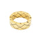 Bague 50 Bague Chanel, "Matelassé", or jaune. 58 Facettes 35557