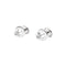 Boucles d'oreilles Puces d'oreilles Dinh Van, "Menottes" or blanc et diamants. 58 Facettes 35583
