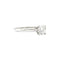 Bague 52 Bague Cartier, "1895", platine et diamant. 58 Facettes 35586