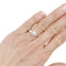 Bague 52 Bague Cartier, "1895", platine et diamant. 58 Facettes 35586
