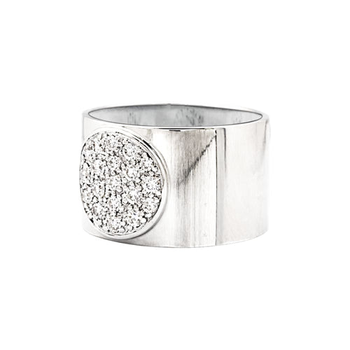 Bague 54 Bague Dinh Van, "Anthea", or blanc et diamants. 58 Facettes 35515