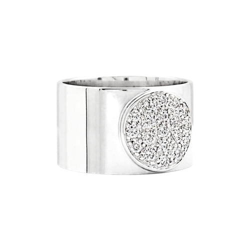 Bague 54 Bague Dinh Van, "Anthea", or blanc et diamants. 58 Facettes 35515
