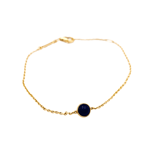 Bracelet Bracelet Piaget, "Possession", or rose, lapis-lazuli. 58 Facettes 35498