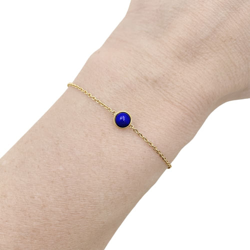 Bracelet Bracelet Piaget, "Possession", or rose, lapis-lazuli. 58 Facettes 35498