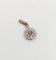 Pendentif Pendentif marguerite ancien en or 18k et platine, diamants taille rose 58 Facettes A06920