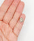 Bague 43 Bague marguerite antique en or 18k et platine, topaze et diamants 58 Facettes A06590