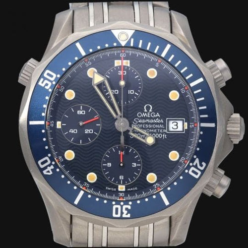Montre Omega Montre Seamaster Diver 300M Chronograph Titan 58 Facettes MT45604