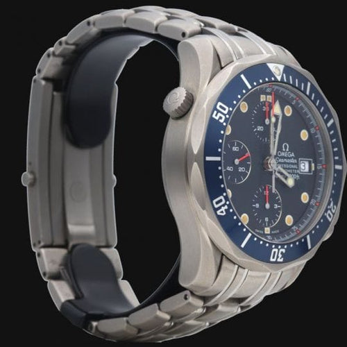 Montre Omega Montre Seamaster Diver 300M Chronograph Titan 58 Facettes MT45604