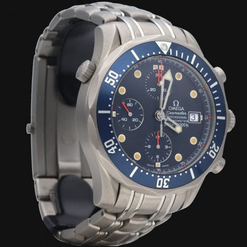 Montre Omega Montre Seamaster Diver 300M Chronograph Titan 58 Facettes MT45604