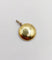 Pendentif Pendentif cible Art déco en or 18k et platine, nacre et saphir synthétique 58 Facettes A06914