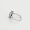 Bague 55 Bague de jeune fille en platine et or gris, saphirs et petits diamants taillés en rose 58 Facettes B260110