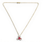 Pendentif Pendentif en or 18K avec diamants 0,52 ct et rubis 2,00 ct 58 Facettes BX02