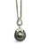 Collier Collier en or blanc 18K avec perle de Tahiti et diamants 1 ct 58 Facettes 1844