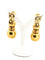 Boucles d'oreilles Boucheron - Boucles d’oreilles vintage en or jaune 18 carats 58 Facettes Bo