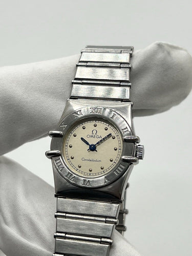 Montre Omega Constellation - Montre quartz en acier 58 Facettes 1785