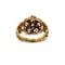 Bague 53 Bague marguerite Napoléon III en or jaune 750‰ et diamants 58 Facettes 260111R