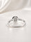 Bague 53 Solitaire - Bague en or blanc 18 carats et diamants naturels 58 Facettes 90921-ac12911