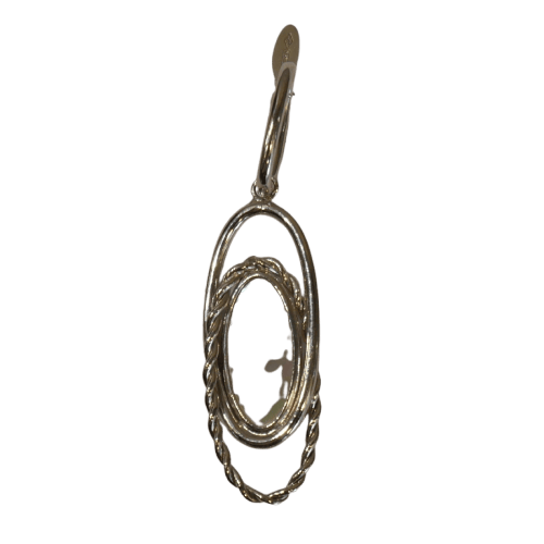 Pendentif Pendentif en or blanc 750/000 et nacre 58 Facettes 54850020