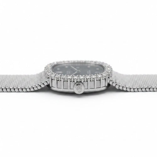Montre Rolex Cellini - Montre femme en or blanc et diamants 58 Facettes 1.0001115/1