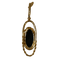 Pendentif Pendentif en or jaune 750/000 et résine façon onyx 58 Facettes 54850013