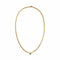 Collier A. Roure - Collier maille anglaise en or jaune 18 carats et diamant 58 Facettes 1.0001421/1
