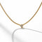 Collier A. Roure - Collier maille anglaise en or jaune 18 carats et diamant 58 Facettes 1.0001421/1