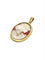 Pendentif Pendentif camée coquillage en or jaune 18 carats avec diamant 58 Facettes 1748566