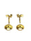 Boucles d'oreilles Boucles d’oreilles - Motifs feuilles en or jaune 18 carats et diamants 58 Facettes 1748569