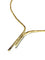 Collier Collier semi-rigide en or champagne 18 carats et diamants 58 Facettes 1748573