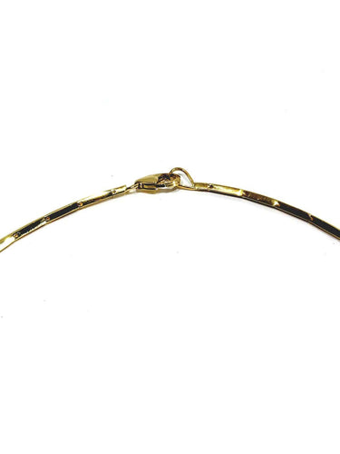 Collier Collier semi-rigide en or champagne 18 carats et diamants 58 Facettes 1748573