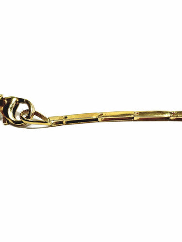 Collier Collier semi-rigide en or champagne 18 carats et diamants 58 Facettes 1748573