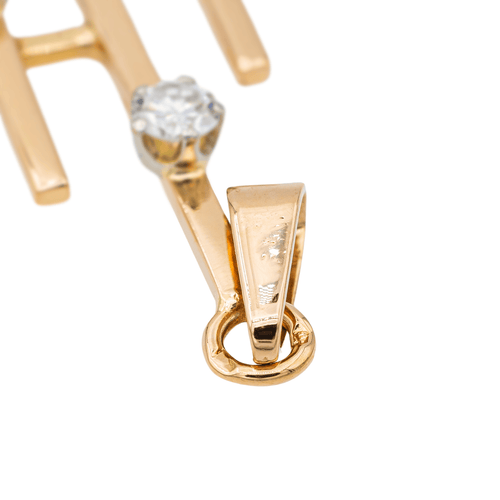 Pendentif Pendentif Or rose Diamant 58 Facettes 5770313CN