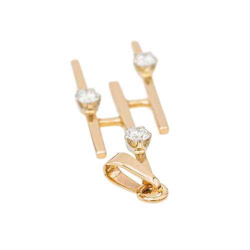 Pendentif Pendentif Or rose Diamant 58 Facettes 5770313CN