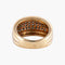 Bague 53.5 Bague jonc en or jaune et diamants 58 Facettes BO/220057