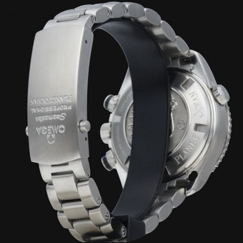 Montre Omega Seamaster Planet Ocean - Montre chronographe en acier 58 Facettes MT46401