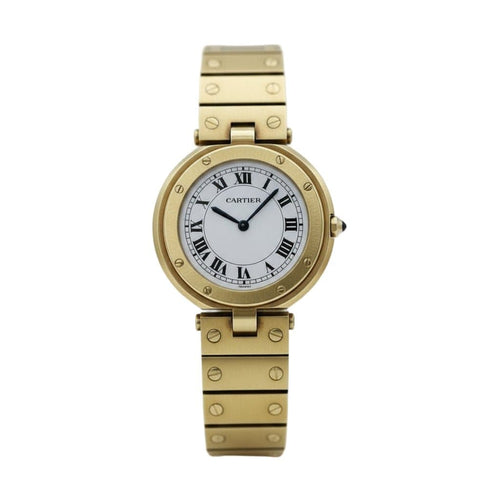 Montre Cartier Santos Vendôme - Montre en or jaune 18 carats 58 Facettes 1.0001055/1