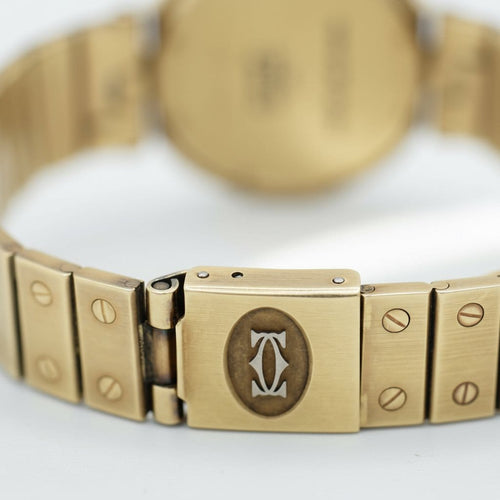 Montre Cartier Santos Vendôme - Montre en or jaune 18 carats 58 Facettes 1.0001055/1
