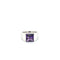 Bague 48 Cartier Tank - Bague en or blanc et améthyste 58 Facettes 1.0000642/1