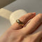 Bague 48 Cartier - Bague jonc Trinity en or jaune, rose et blanc 18 carats 58 Facettes 1.0000823/1