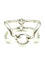 Bracelet Hermès Arabesque - Bracelet semi-rigide TGM en argent 58 Facettes HERMES BRAC