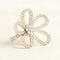 Bague 52 Van Cleef & Arpels Flowerlace - Bague en or rose et diamants 58 Facettes OC-61E00528
