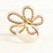 Bague 52 Van Cleef & Arpels Flowerlace - Bague en or rose et diamants 58 Facettes OC-61E00528