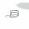 Bague 52 Bague en or blanc 18 carats sertie de diamants 58 Facettes 1.0000898/1
