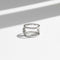 Bague 52 Bague en or blanc 18 carats sertie de diamants 58 Facettes 1.0000898/1