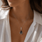 Collier Art déco - Collier pendentif en or blanc 18 carats et platine, diamants 58 Facettes 1.0001446/1