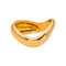 Bague 51 Fred Bague Mouvementé Or jaune 58 Facettes 5018765RV