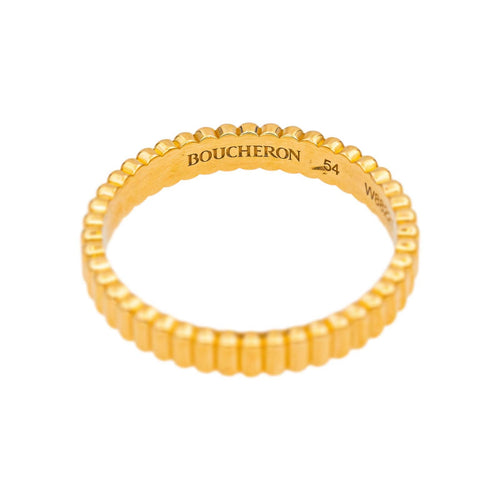 Bague 54 Boucheron Bague Alliance Quatre Or jaune 58 Facettes 5276274RV