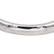Bague 54 Bague Demi-alliance Or blanc Diamant 58 Facettes 5216265CN